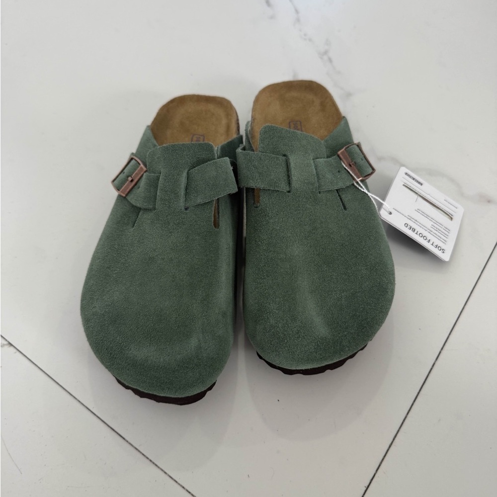 Birkenstock Boston Clog Thyme Women’s 37, 38, 39 Narrow - Picture 3 of 3